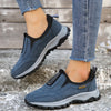 Orthopedische Marineblauwe Slip-Ons - Emma