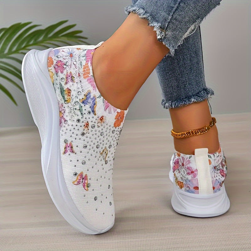 Orthopedische Modieuze Witte Sneakers - Julia