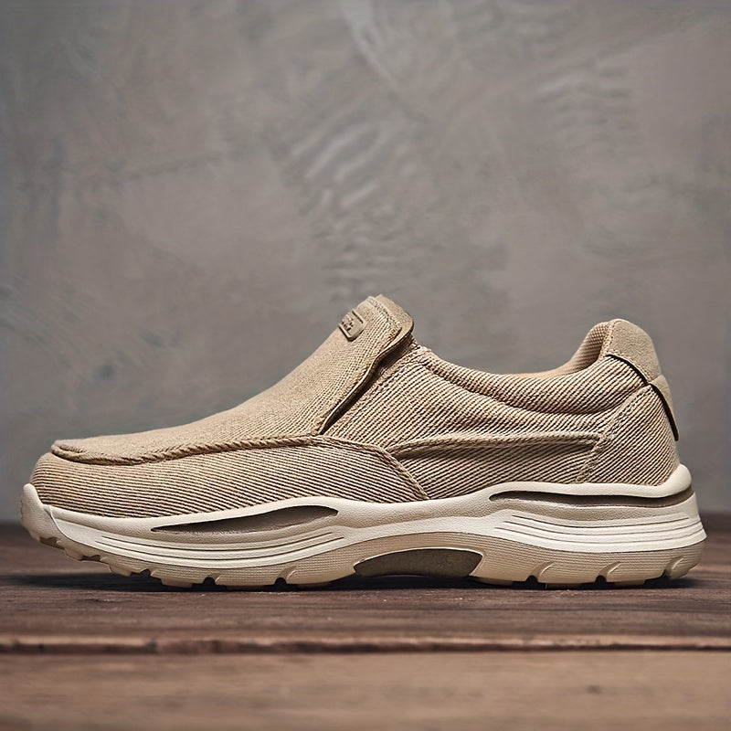 Orthopedische Khaki Sneaker - Stefan