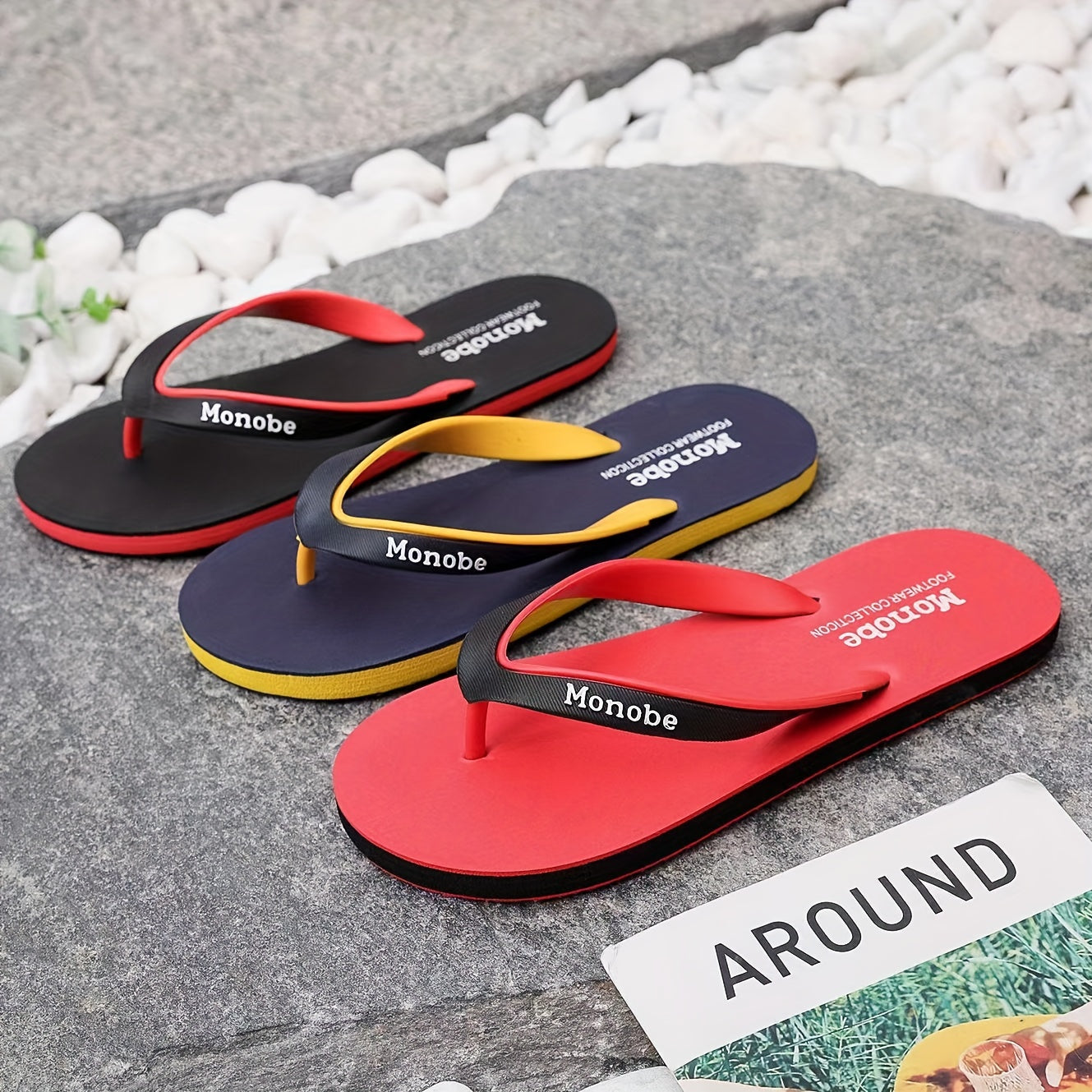 Orthopedische Zwarte Flipflops - Marco