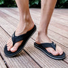 Orthopedische Zwarte en Bruine Slippers - Max