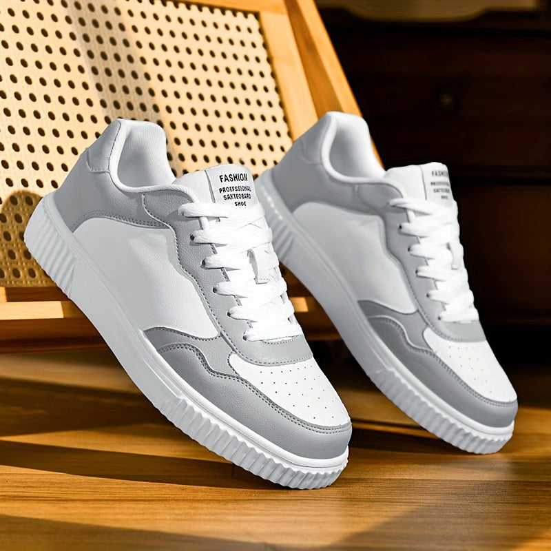 Orthopedische Stijlvolle Zwart-Witte Sneakers - Johan