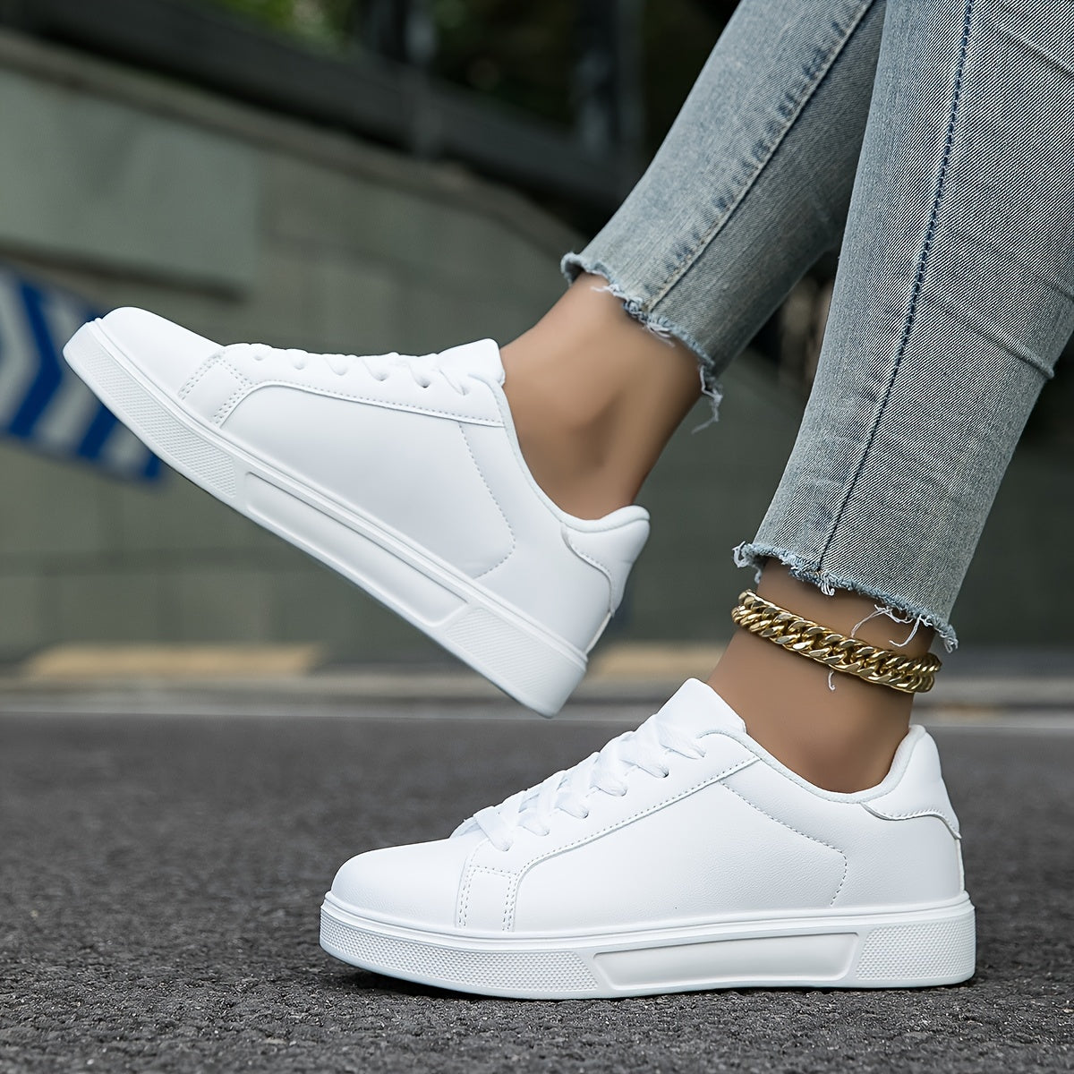 Orthopedische Witte Sneakers - Lisa