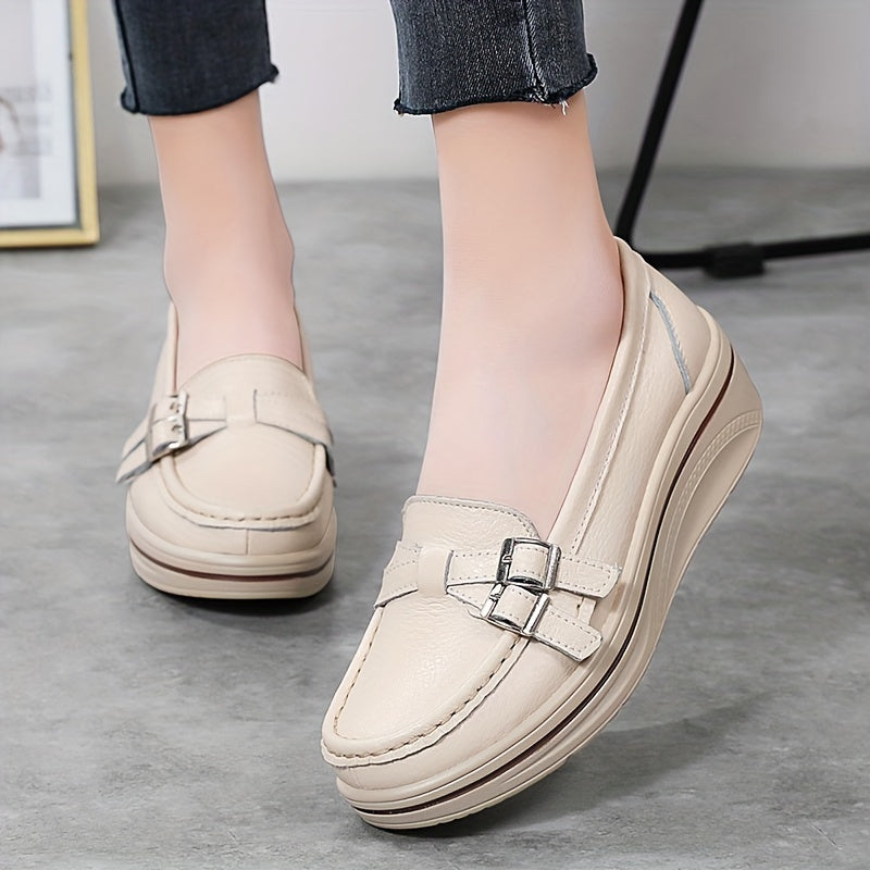 Orthopedische Beige Loafers - Anna