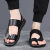 Orthopedische Zwarte Casual Sandalen - Lucas