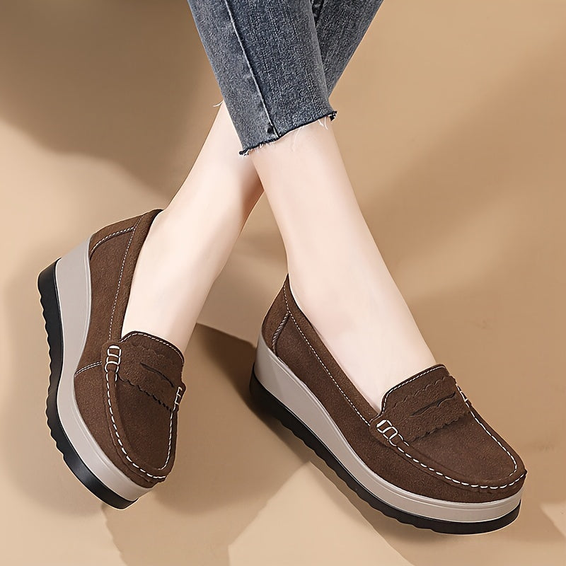 Orthopedische Donkerbruine Loafers - Claudia