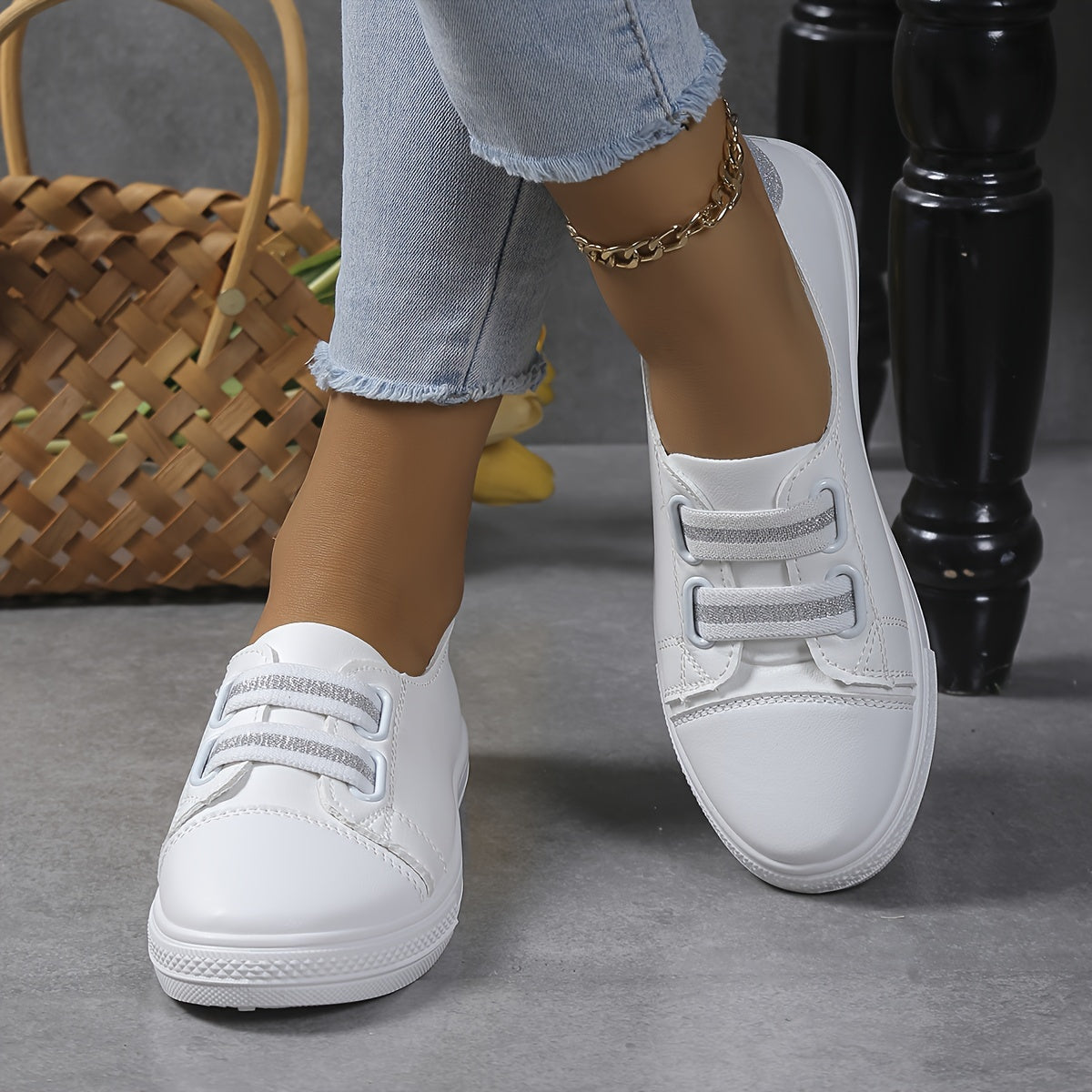 Orthopedische Witte Sneakers - Laura