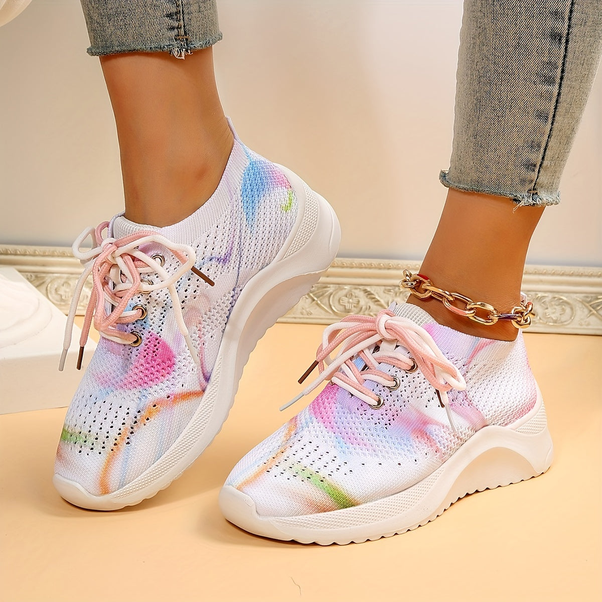 Orthopedische Multicolor Sneakers - Julia