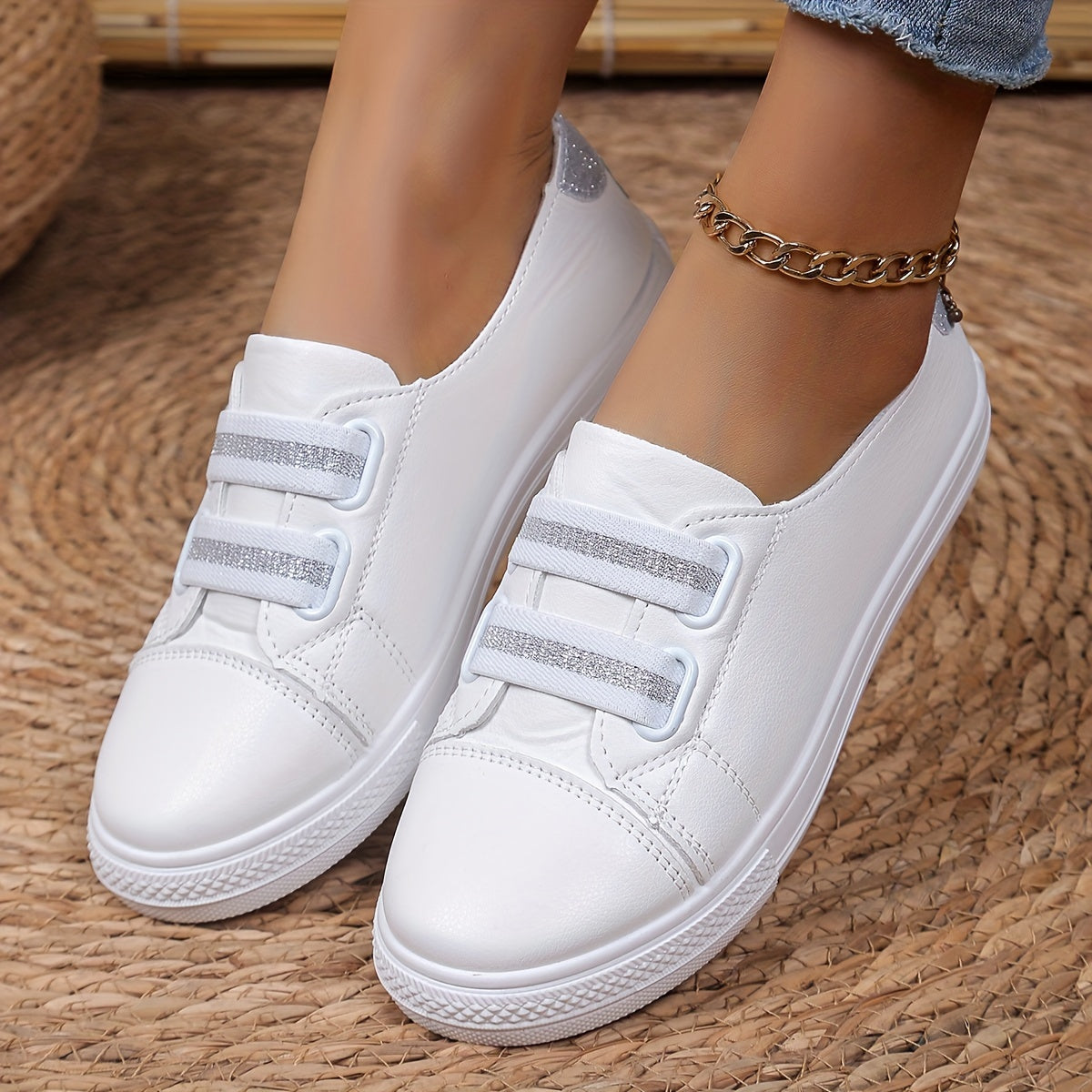 Orthopedische Witte Sneakers - Laura