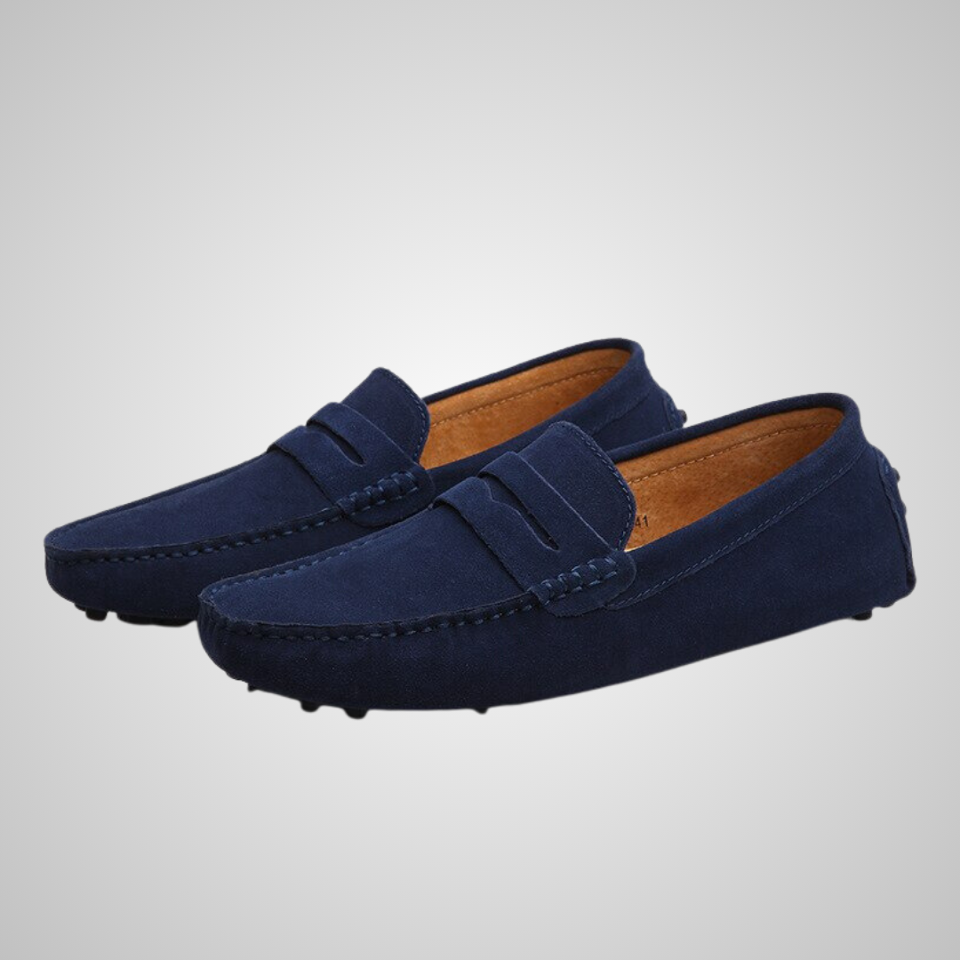 Orthopedische Donkerblauwe Loafers - Stefan