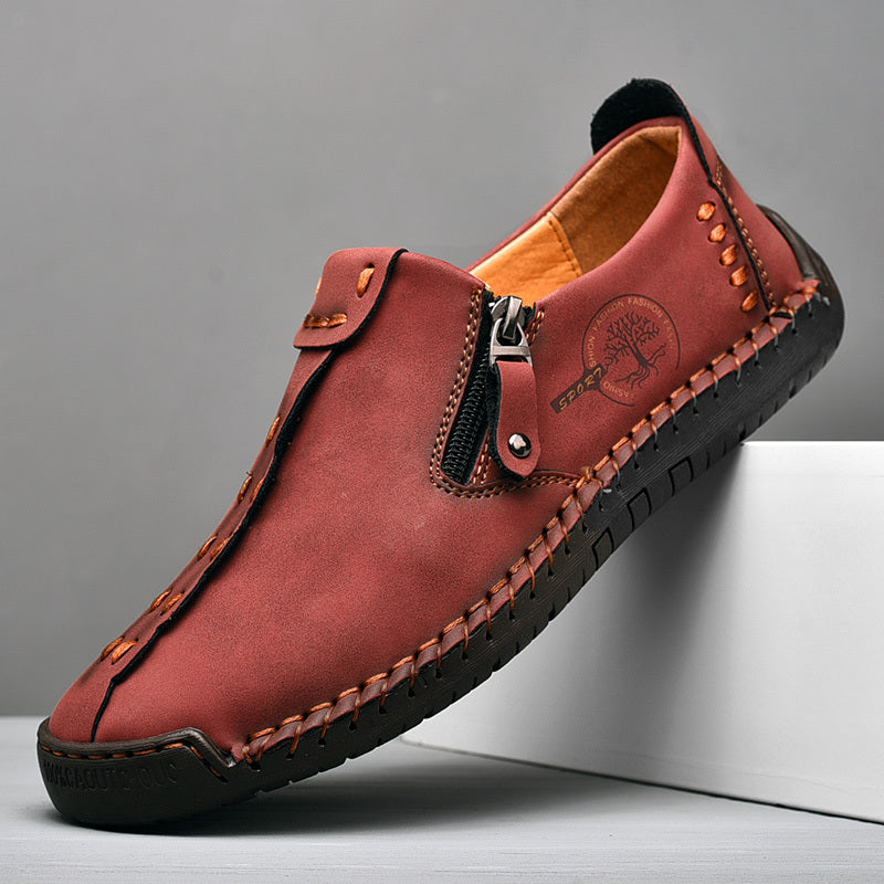 Orthopedische Rode Loafers - Erik