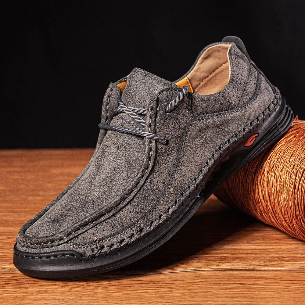 Orthopedische Zwarte Loafers - Maxim