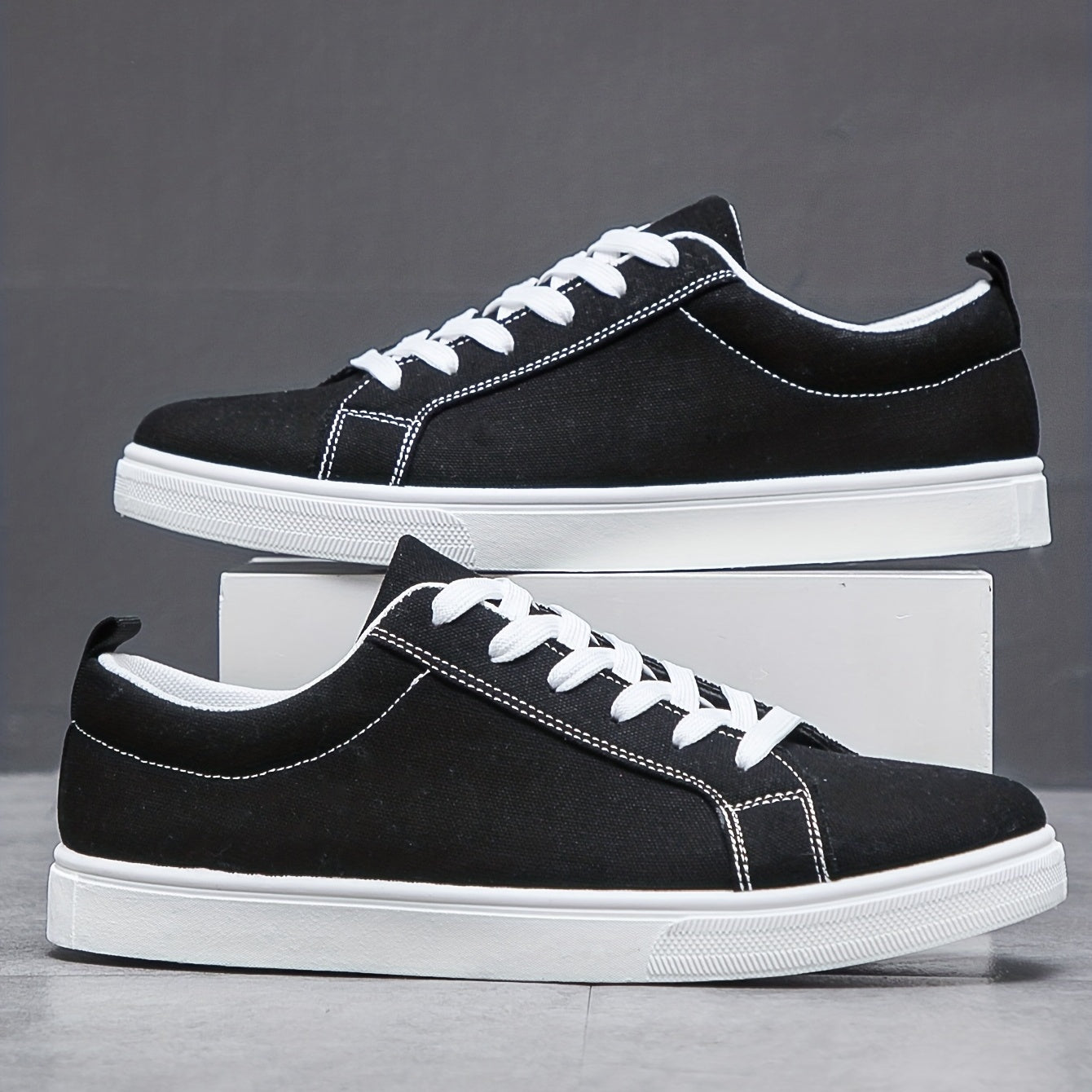 Orthopedische Zwarte Sneakers - Max