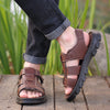 Orthopedische Zwarte Outdoor Sandalen - Lars