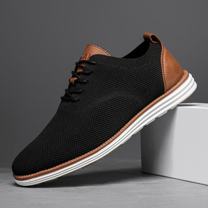 Orthopedische Zwarte Sneakers - Tom