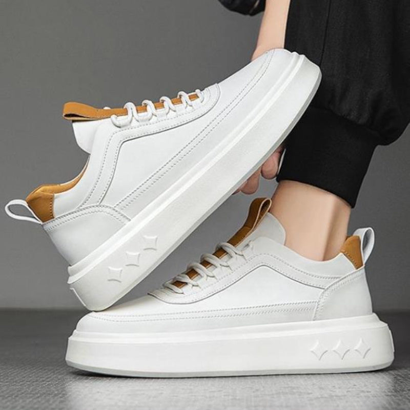 Orthopedische Stijlvolle Witte Sneakers - David