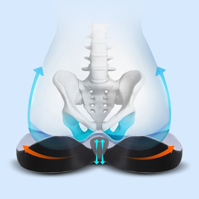 Orthopedisch Zitkussen Zwart - Erik