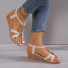 Orthopedische Zwarte Sandalen met Decor - Helena