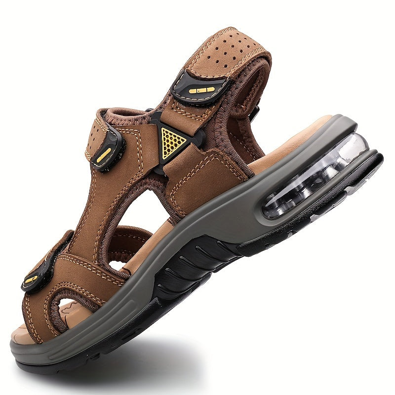 Orthopedische Zwarte Sport Sandalen - Erik