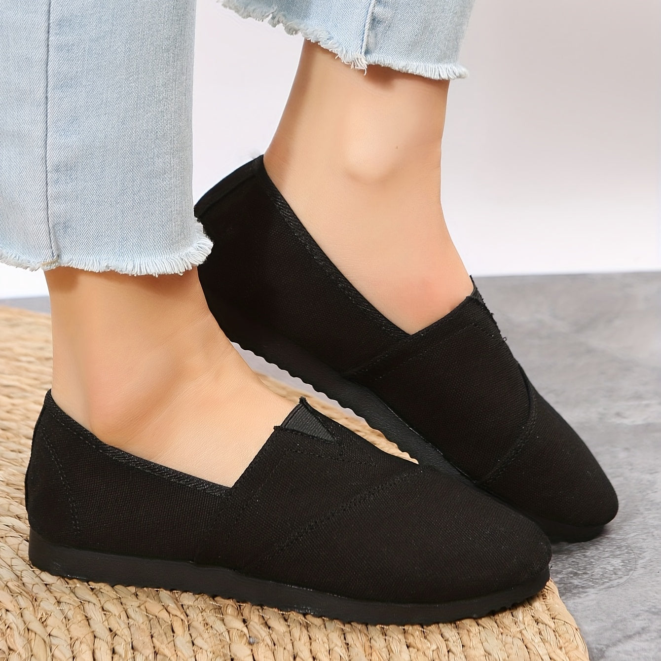 Orthopedische Zwarte Loafers - Emma