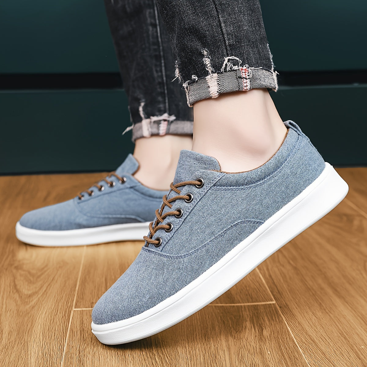 Orthopedische Lichtblauwe Sneakers - Max