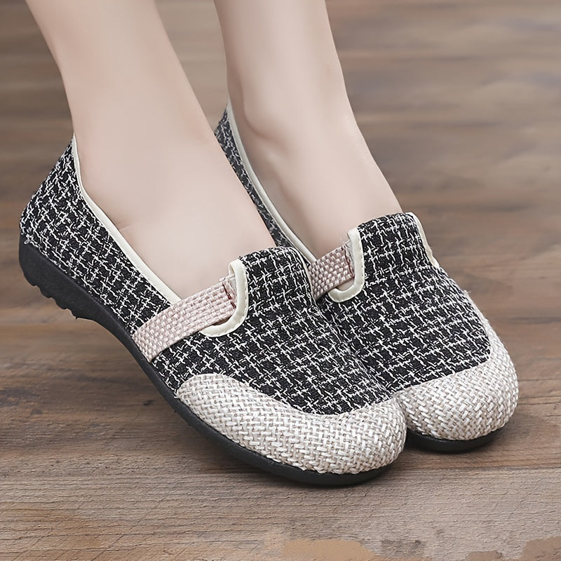 Orthopedische Tweed Loafers - Charlotte