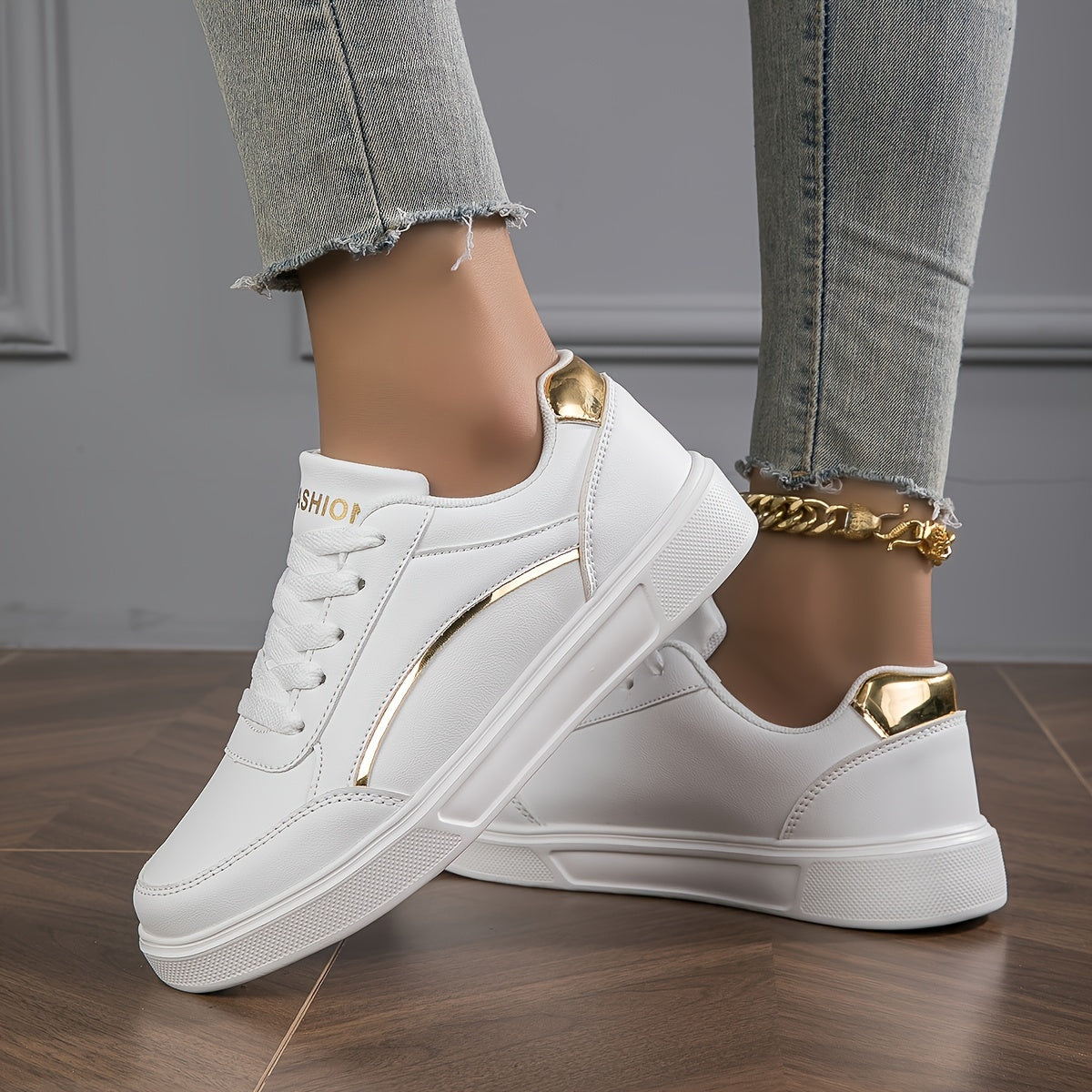 Orthopedische Witte Sneakers - Emma