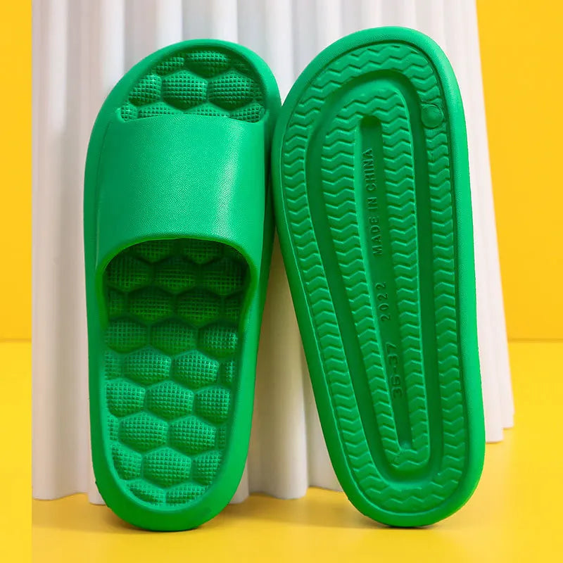 Orthopedische Zwarte Massage Slippers - Hans