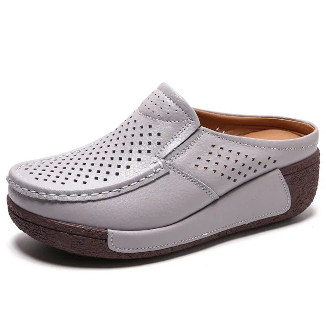 Lotte - Orthopedische Beige Casual Loafers