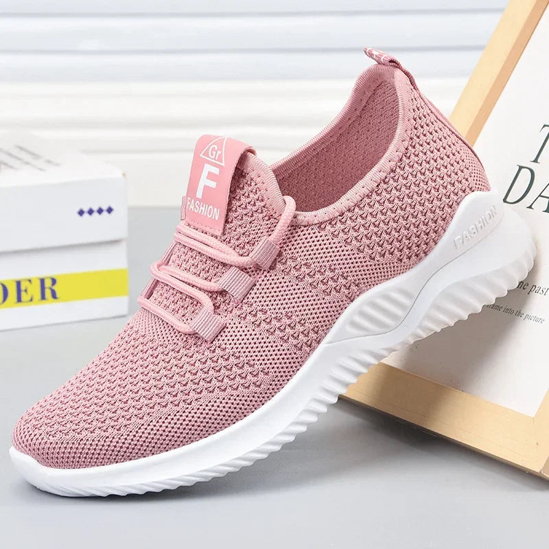 Lara - Orthopedische Zwarte Zomersneakers