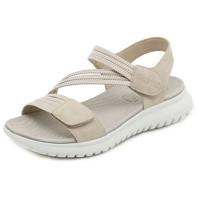 Orthopedic Lichtgewicht Apricot Sandalen - Laura