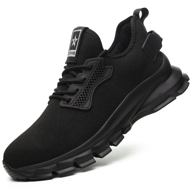 Daan - Orthopedische All-Black Sportsneakers