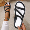 Orthopedische Zwarte Comfort Sandalen - Laura