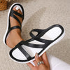 Orthopedische Zwarte Comfort Sandalen - Laura