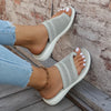 Mia - Orthopedische Grijze Mesh Slippers