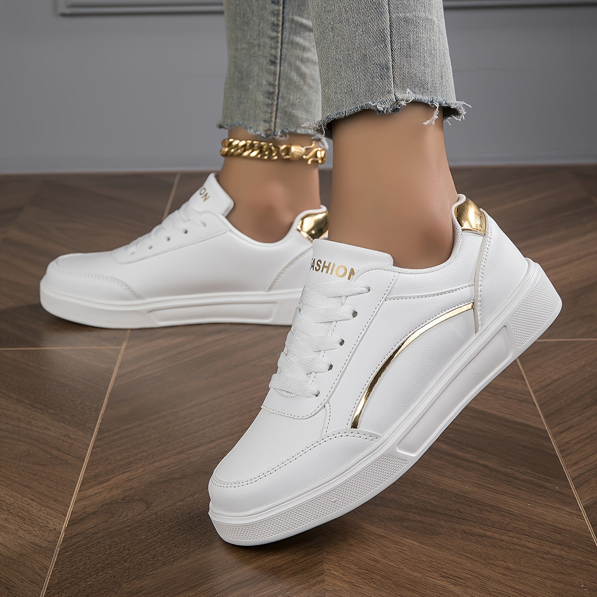 Orthopedische Witte Sneakers - Emma