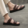 Orthopedische Zwarte Sandalen - Max