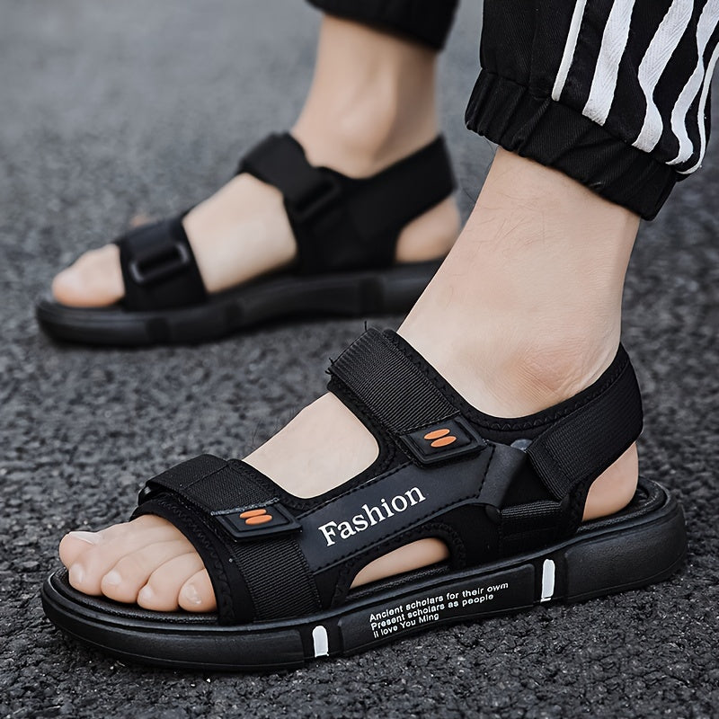 Orthopedische Herensandalen Zwart - Max