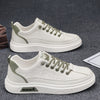 Orthopedische Herensneakers Wit-Khaki - Tom