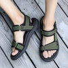 Orthopedische Legergroene sandalen - Max