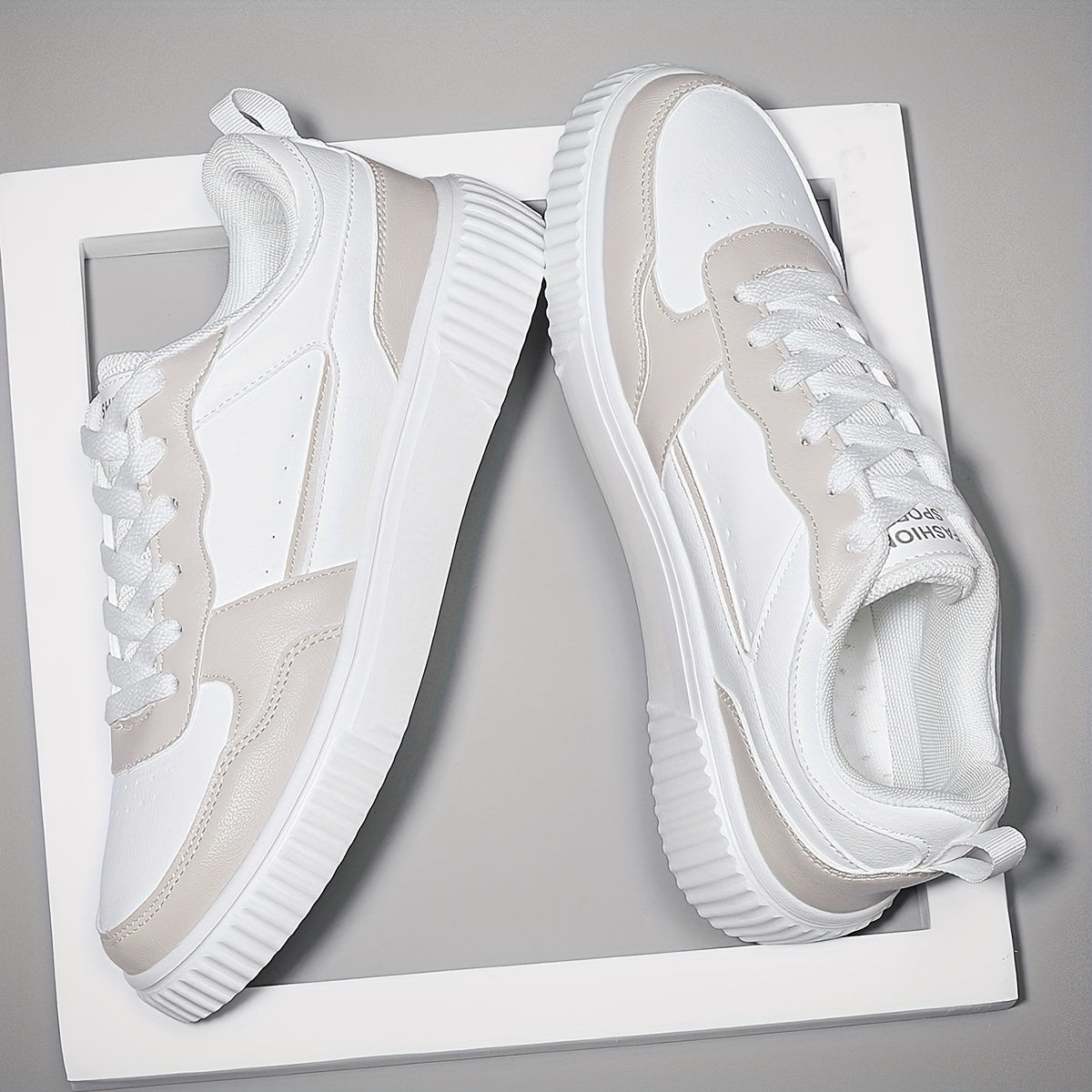 Orthopedische Zwart-Witte Sneakers - Max