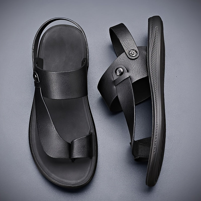 Orthopedische Zwarte Casual Sandalen - Lucas