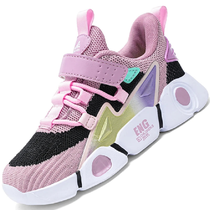 Eva - Orthopedische Roze Kinderloopschoenen