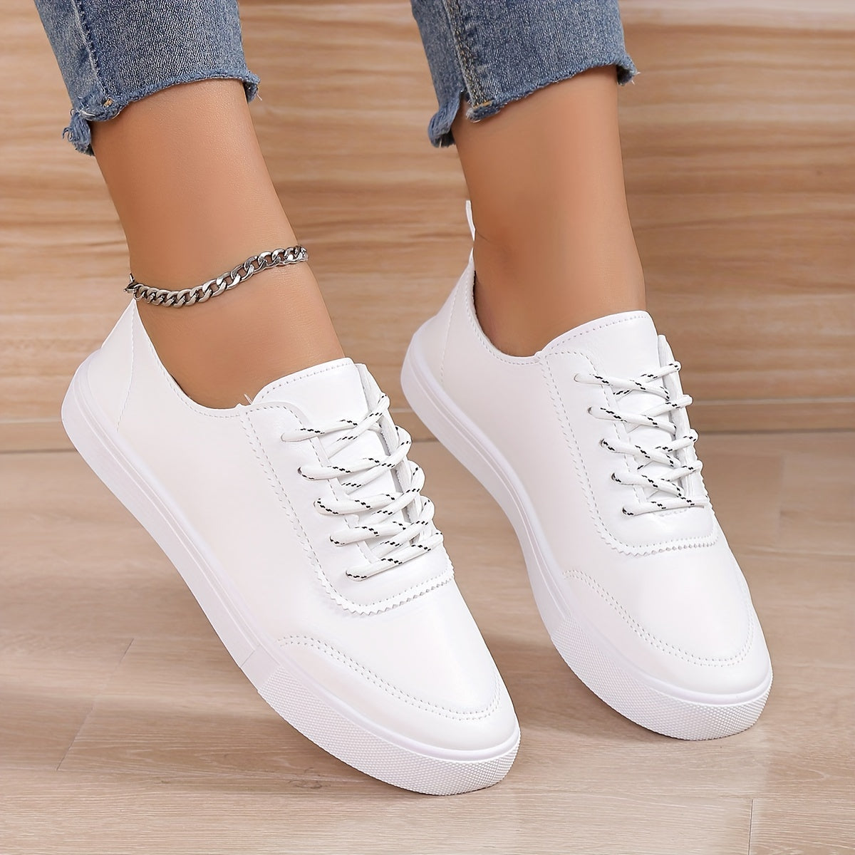 Orthopedische Witte Sneakers - Julia