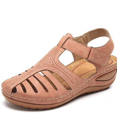 Charlotte - Orthopedische Beige Comfort Sandalen