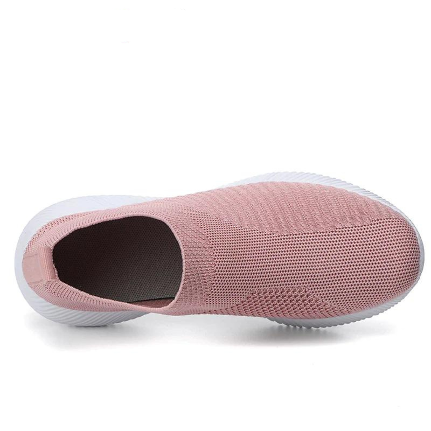 Julia - Orthopedische Roze Gebreide Sneakers