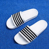 Orthopedische Zwarte Strepen Slipper - Tom