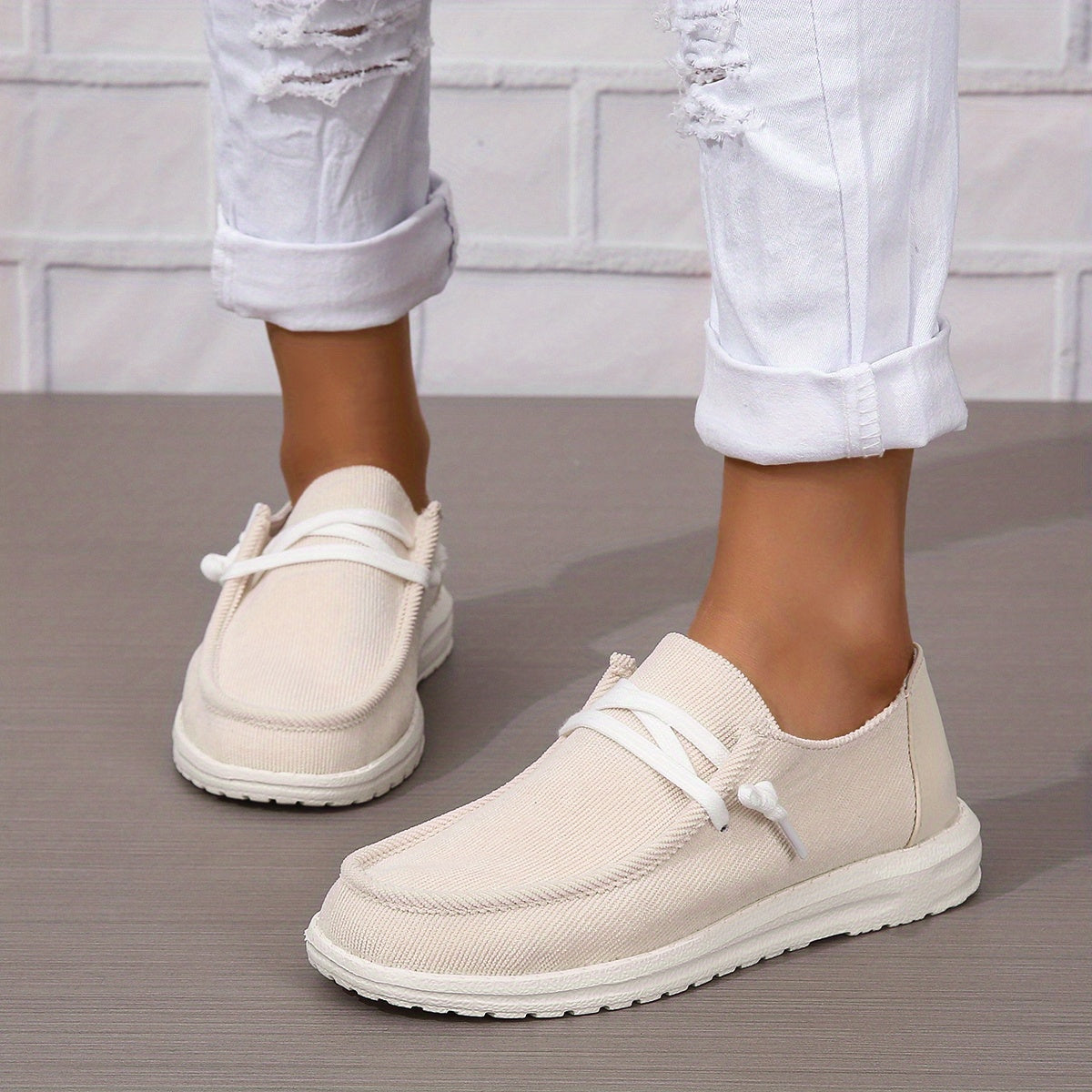 Orthopedische Grijze Comfort Loafers - Lisa