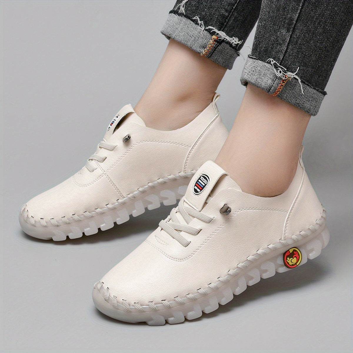 Orthopedische Witte Sneakers - Mia