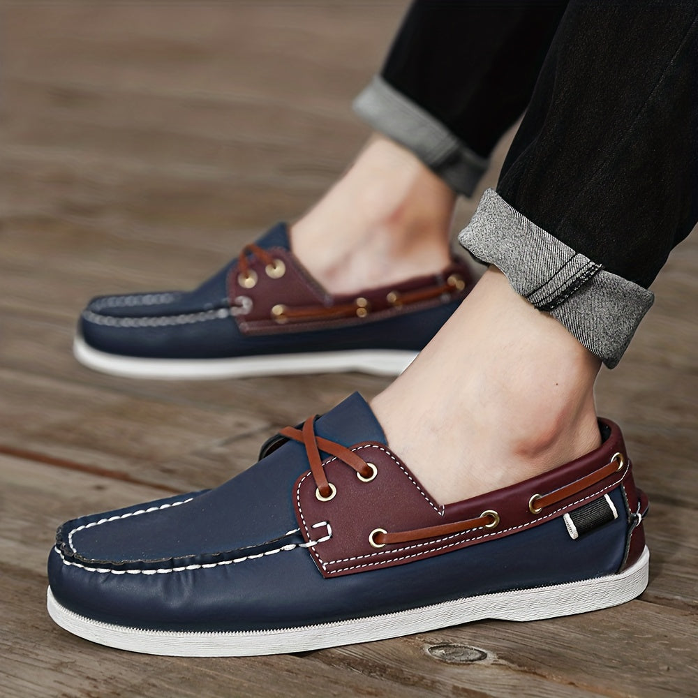 Orthopedische Marineblauwe Loafers - Pieter